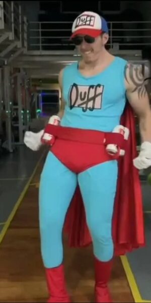 Duffman Disfraz de DuffMan Hombre