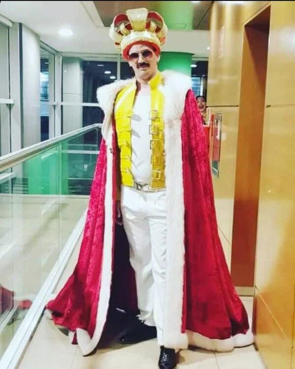 Disfraz de Freddie Mercury Hombre
