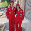 Disfraz de Pareja de pilotos F1