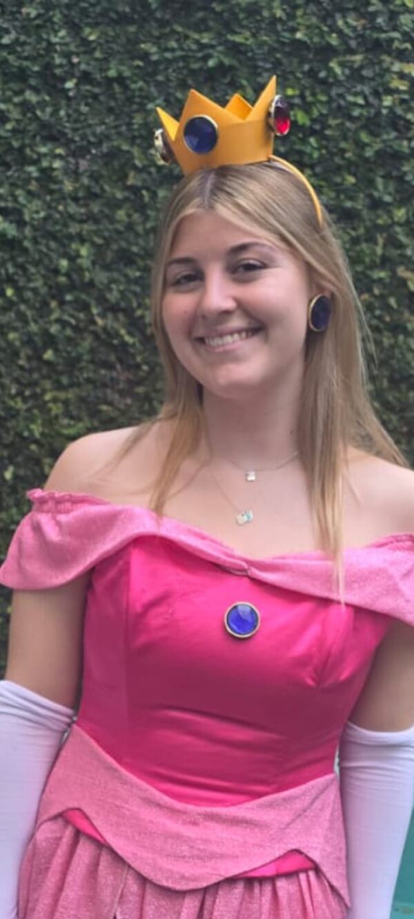 Disfraz Pareja Super Mario Bross y Princesa Peach