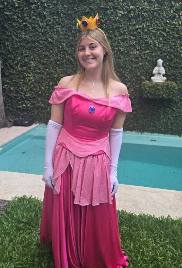 Disfraz Pareja Super Mario Bross y Princesa Peach