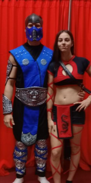 Disfraz de Pareja Mortal Kombat