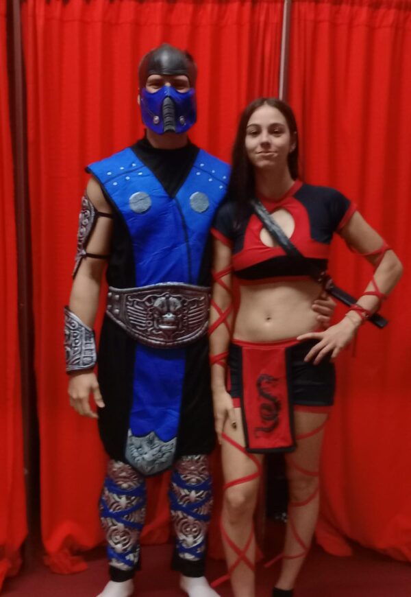 Disfraz de Pareja Mortal Kombat