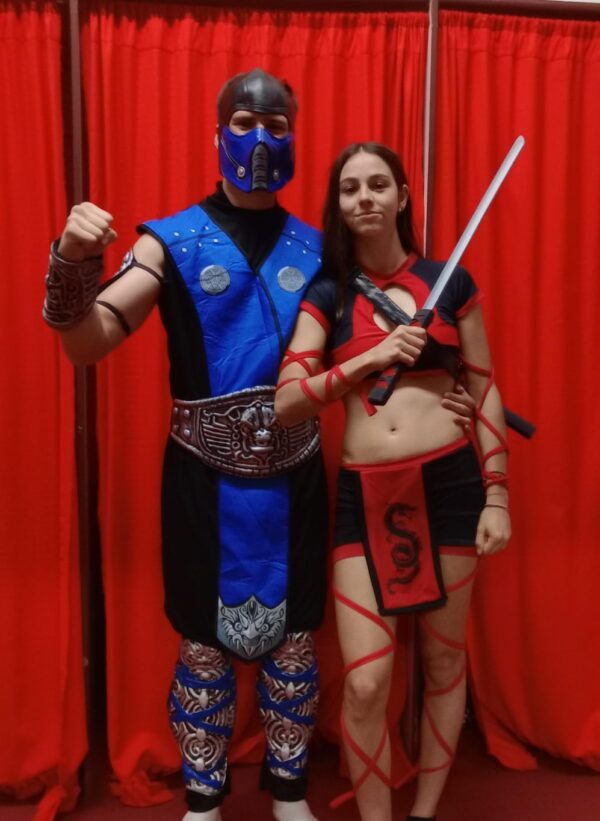 Disfraz de Pareja Mortal Kombat
