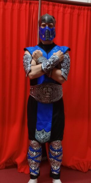 Disfraz de Sub Zero Mortal Kombat