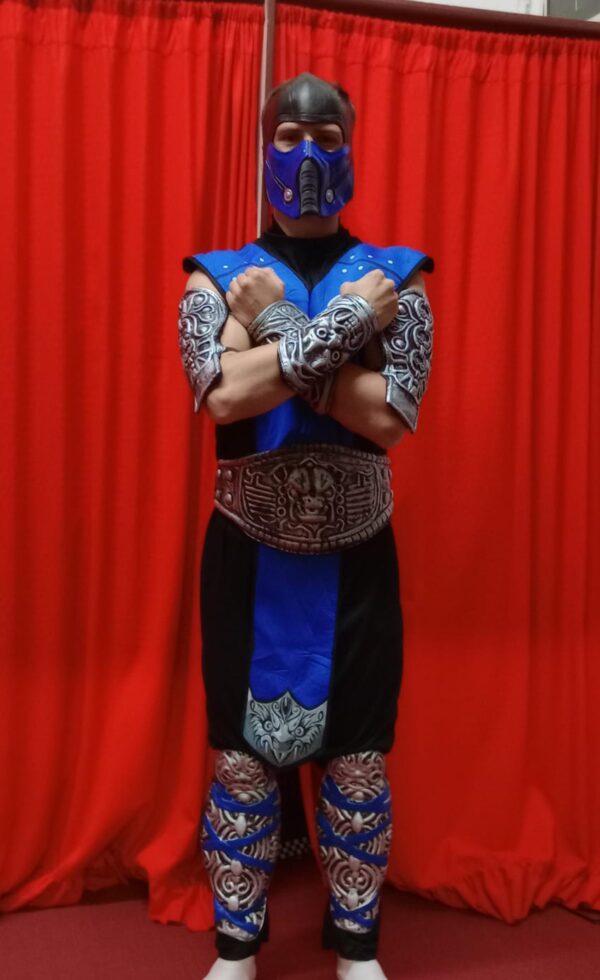 Disfraz de Sub Zero Mortal Kombat