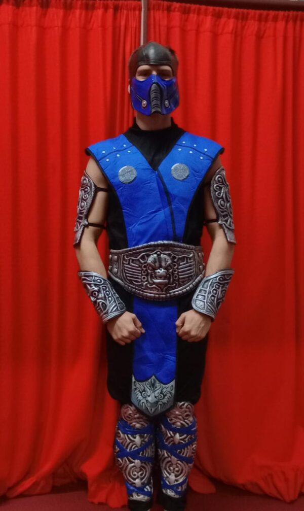 Disfraz de Sub Zero Mortal Kombat