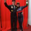 Pareja de corredores Fórmula 1