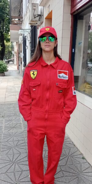 Corredora f1 Disfraz de Corredora de F1