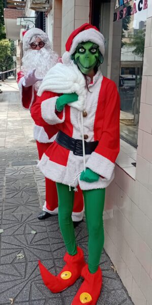 Disfraz de Grinch Navideño