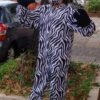 Disfraz de Zebra Unisex