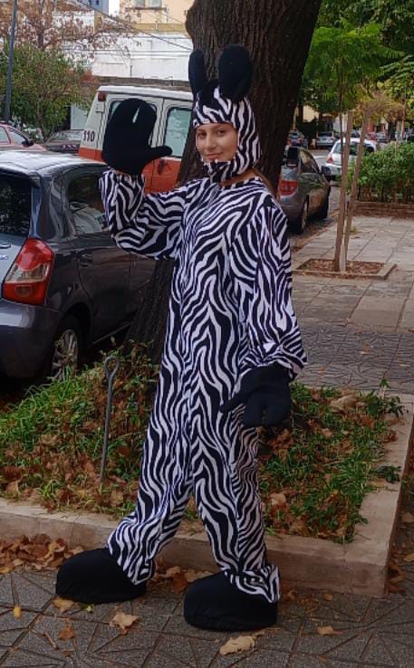Disfraz de Zebra Unisex