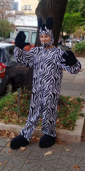 Disfraz de Zebra Unisex