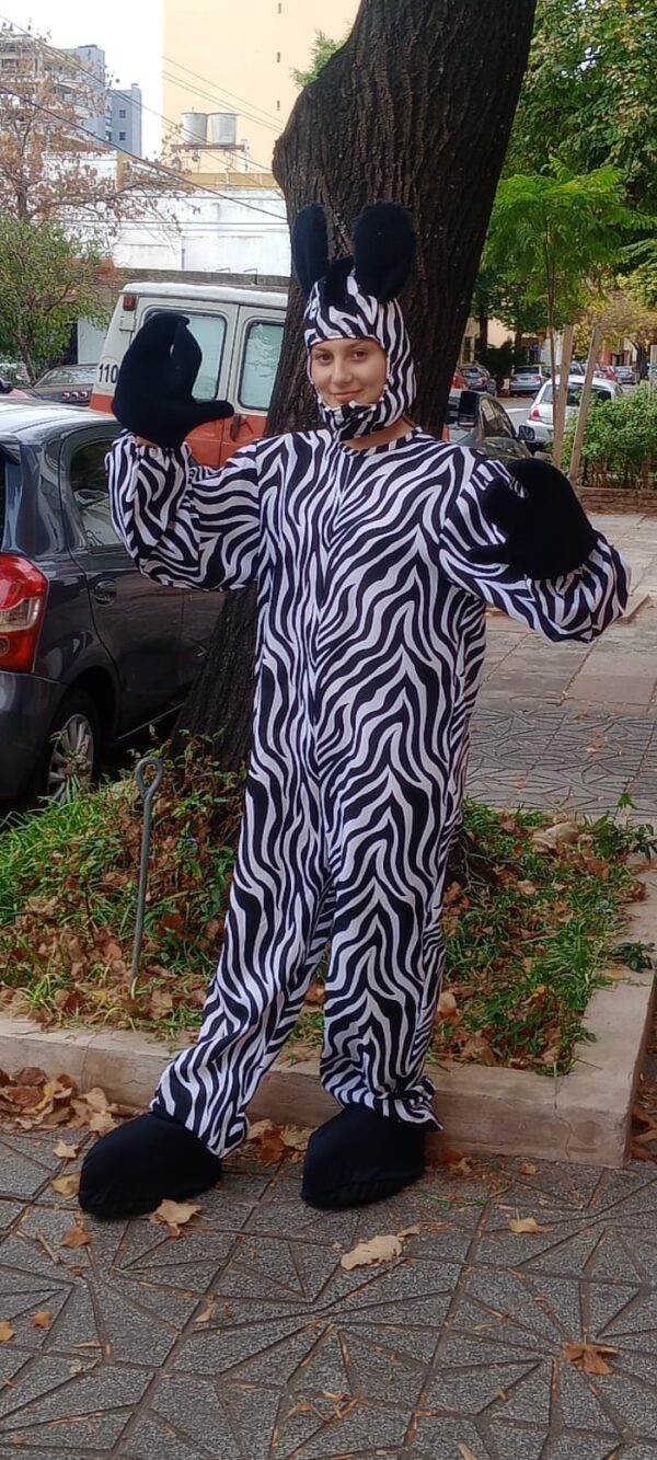 Disfraz de Zebra Unisex