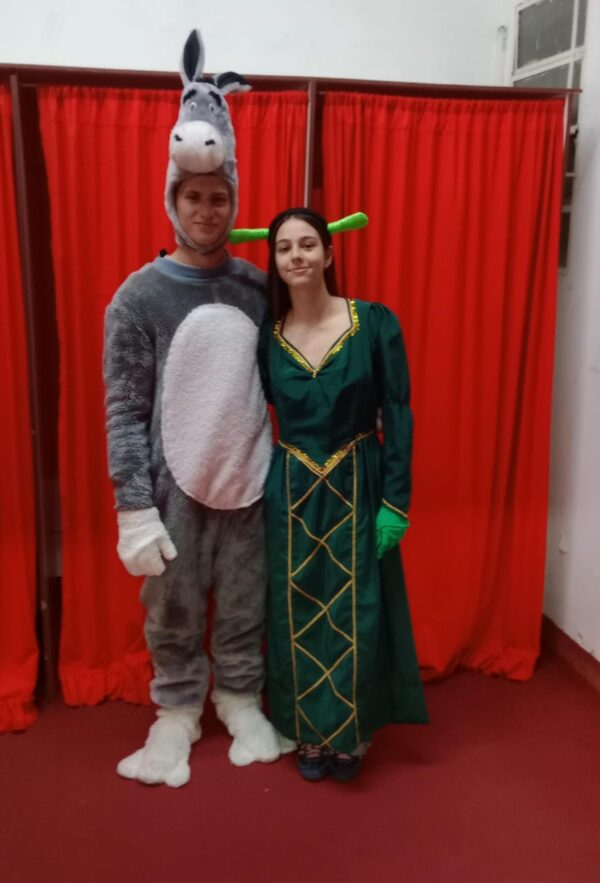 Pareja Burro y Fiona Shrek