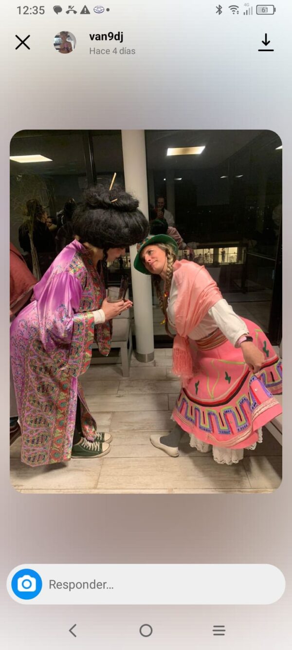 Disfraz de Geisha Mujer