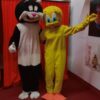 Pareja Tweety y Silvestre