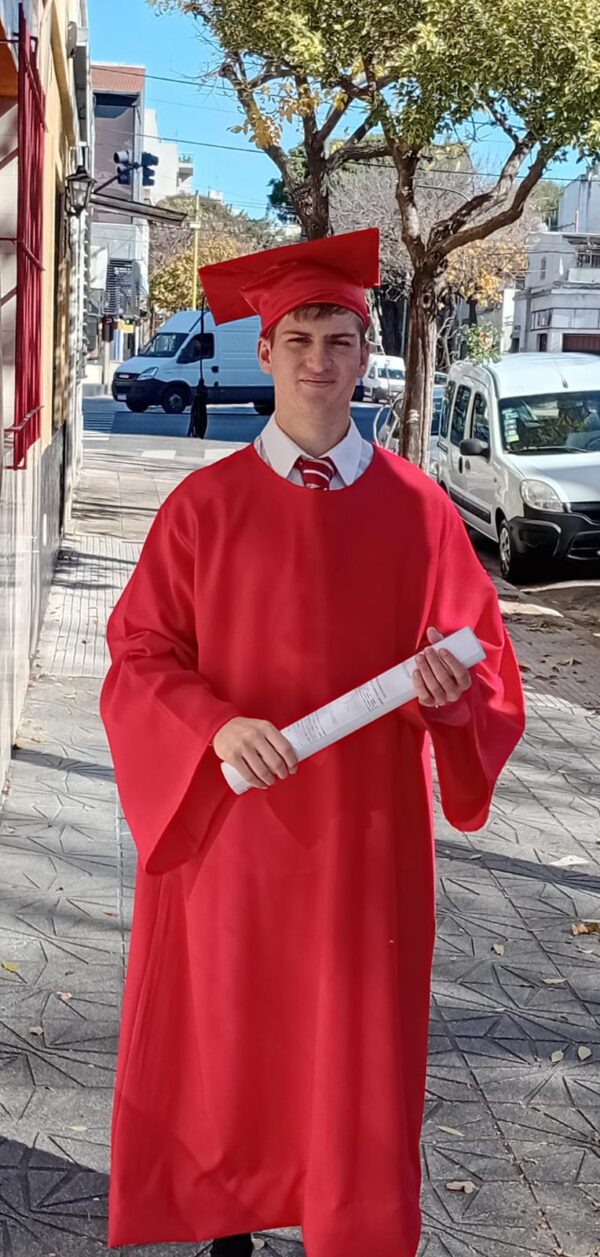 Disfraz de graduado