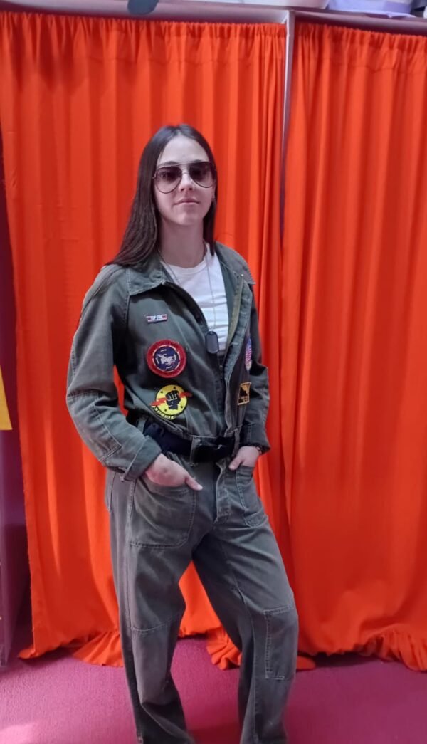 Disfraz de Top gun mujer 2